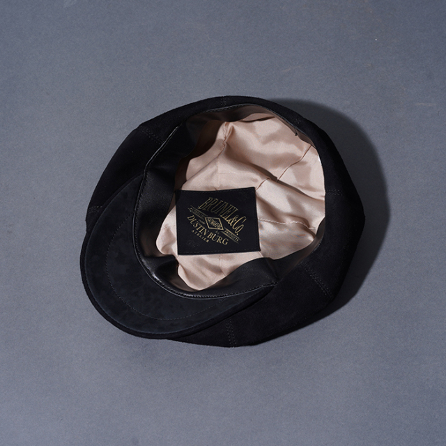 BRUNEL&Co. HATMAKERS DEER SUEDEキャスケット BRUNEL&Co. HATMAKERS DEER SUEDEキャスケット