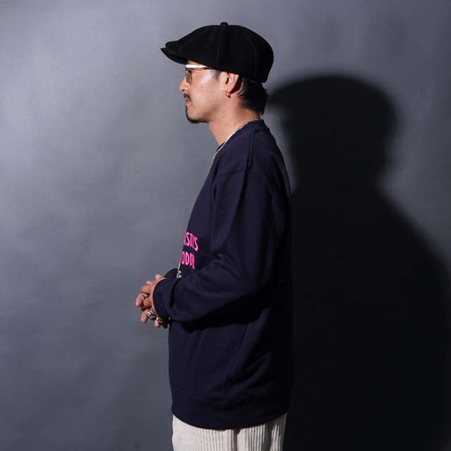 NTCB-250302 /「NASTOYS RODDER Crew Sweat / NAVY」クルーネック