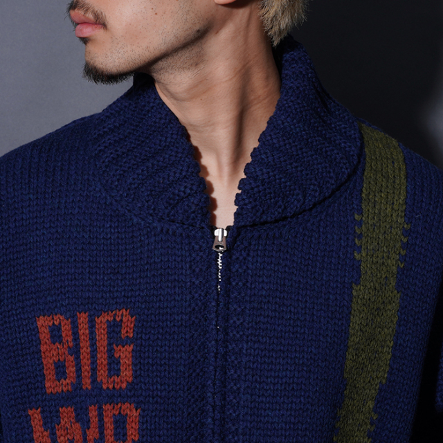 WRD5304 /「BIG WRDOO - COWICHAN / NAVY」カウチン