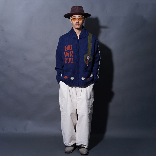 WRD5304 /「BIG WRDOO - COWICHAN / NAVY」カウチン