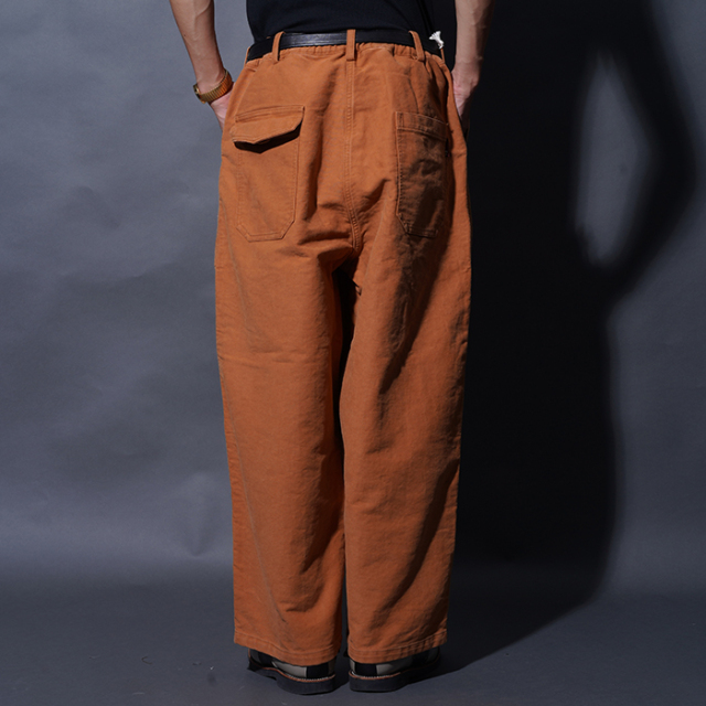 WRD5316 /「WEIRDO? - UTILITY EASY PANTS / BROWN」ユーティリティパンツ