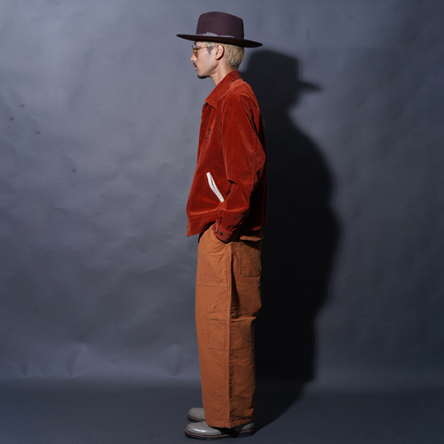 WRD5316 /「WEIRDO? - UTILITY EASY PANTS / BROWN」ユーティリティパンツ
