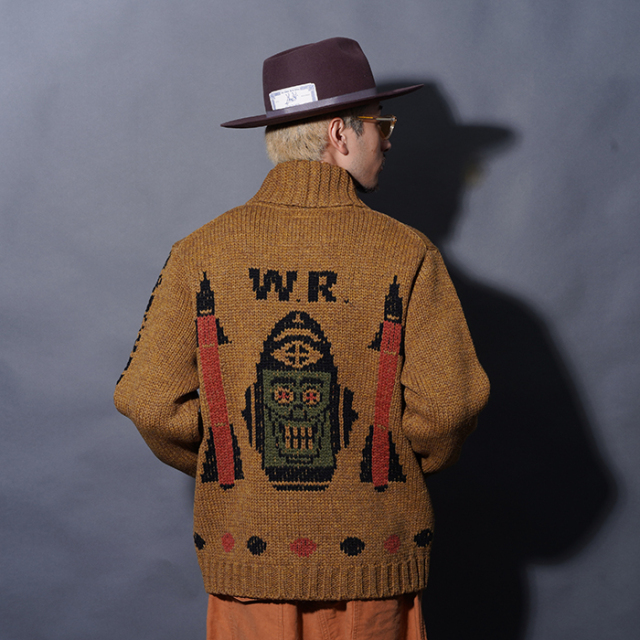 カウチン WRD5304 /「BIG WRDOO - COWICHAN / MUSTARD」カウチン