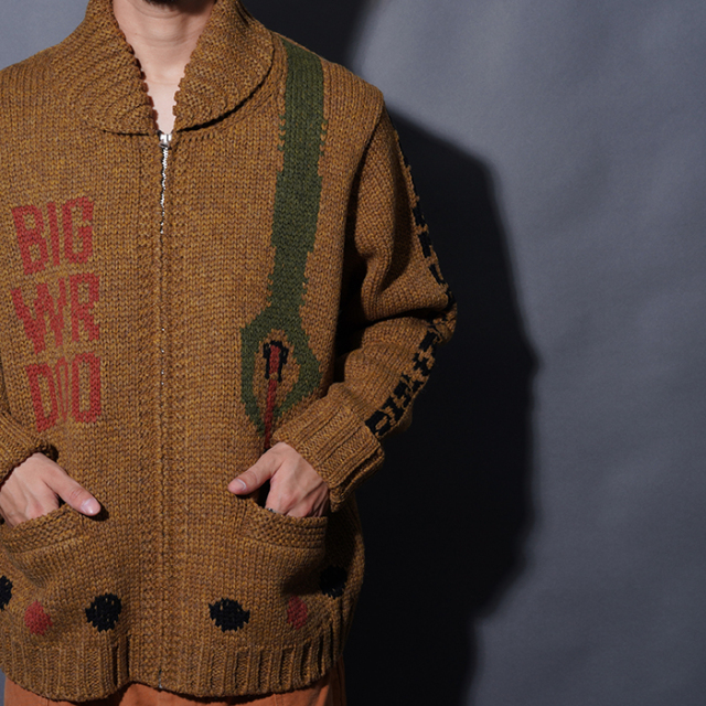 WRD5304 /「BIG WRDOO - COWICHAN / MUSTARD」カウチン