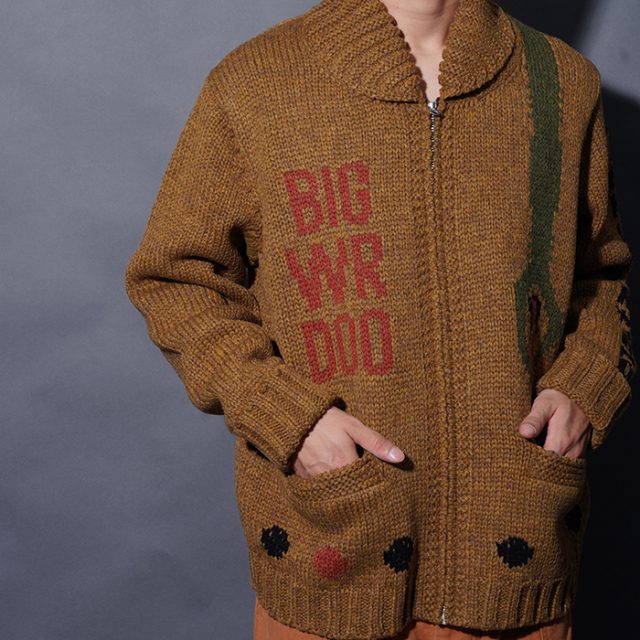 WRD5304 /「BIG WRDOO - COWICHAN / MUSTARD」カウチン