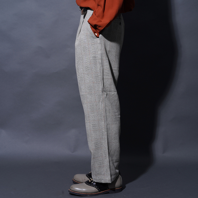 WRD5317 /「WIND UP - TACK EASY PANTS / IVORY」タックイージースラックス