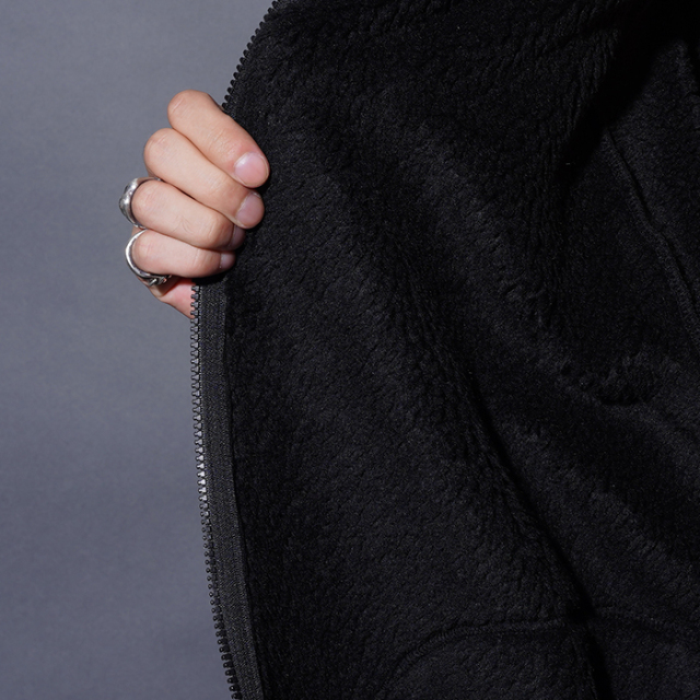 WRD5309 /「Weirdo - ZIP HOODIE / BLACK」ジップアップフーディー