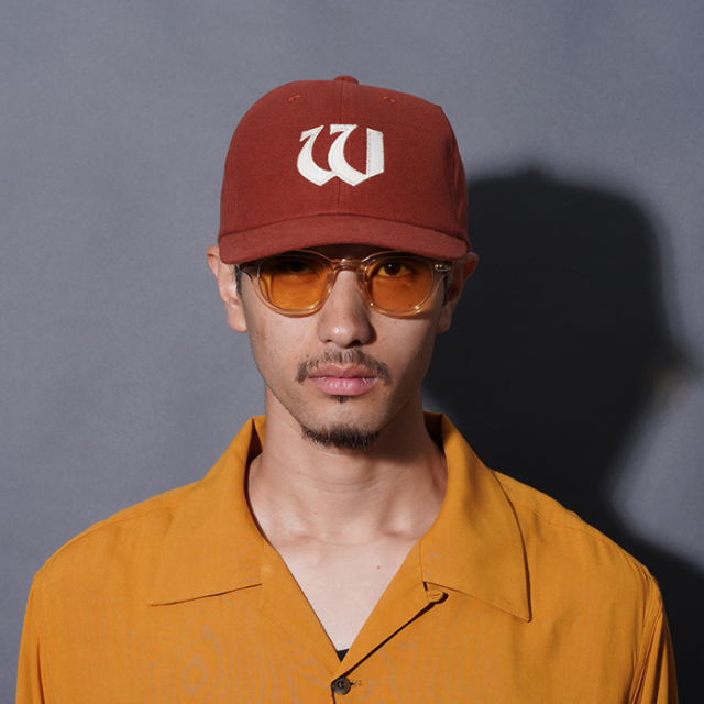 WRD53G02 /「Weirdo - BASEBALL CAP / RED」ベースボールキャップ
