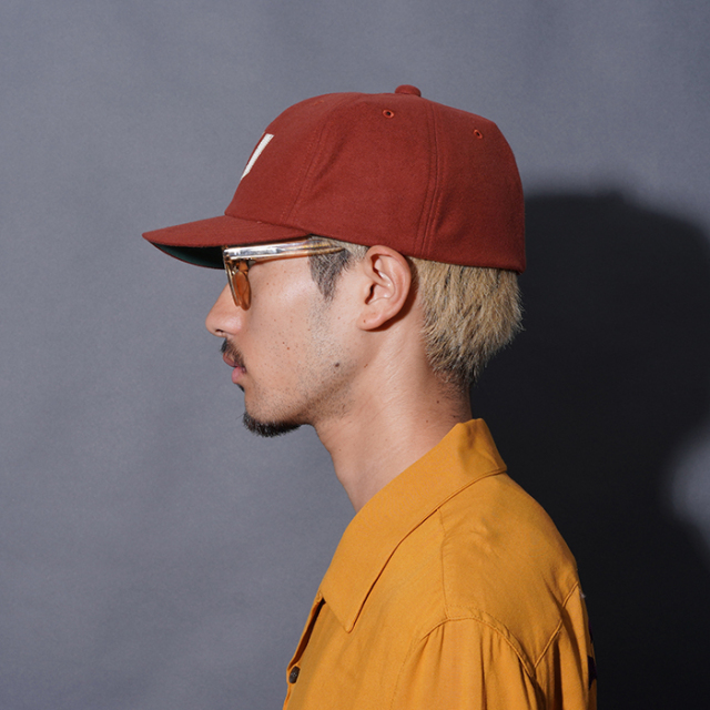 WRD53G02 /「Weirdo - BASEBALL CAP / RED」ベースボールキャップ