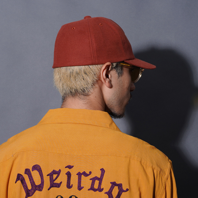 WRD53G02 /「Weirdo - BASEBALL CAP / RED」ベースボールキャップ