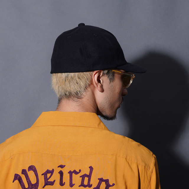 WRD53G02 /「Weirdo - BASEBALL CAP / BLACK」ベースボールキャップ