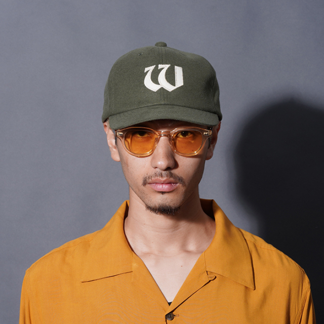 WRD53G02 /「Weirdo - BASEBALL CAP / GREEN」ベースボールキャップ