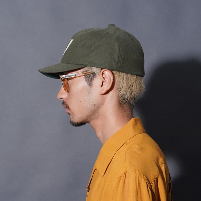 WRD53G02 /「Weirdo - BASEBALL CAP / GREEN」ベースボールキャップ