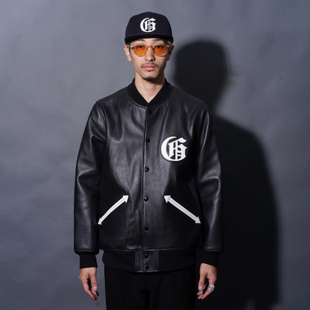 GANGSTERVILLE/ギャングスタービル「LOCOS - LEATHER JACKET / BLACK」レザージャケット