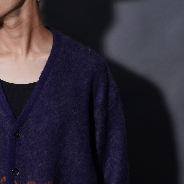 GSV5308 /「VENICE HEART - CARDIGAN / NAVY」オリジナルヂャガード