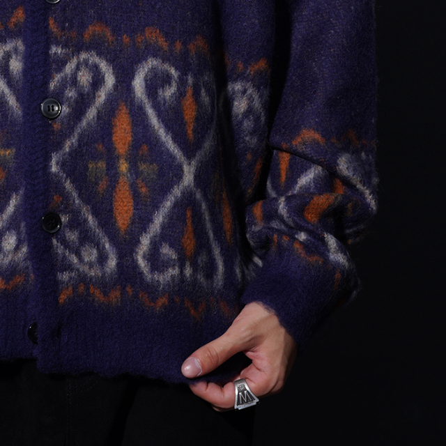 GSV5308 /「VENICE HEART - CARDIGAN / NAVY」オリジナルヂャガード
