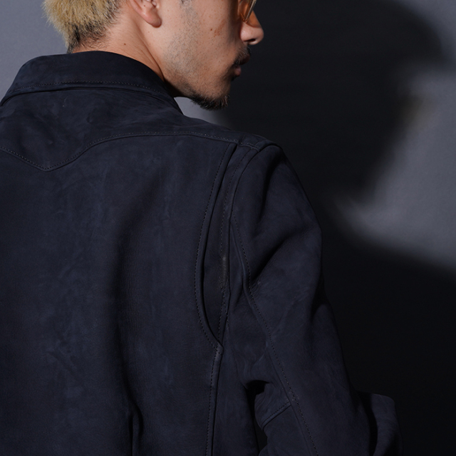 OC5304 /「SPEED SHOP - LEATHER SPORTS JACKET / BLACK」レザー