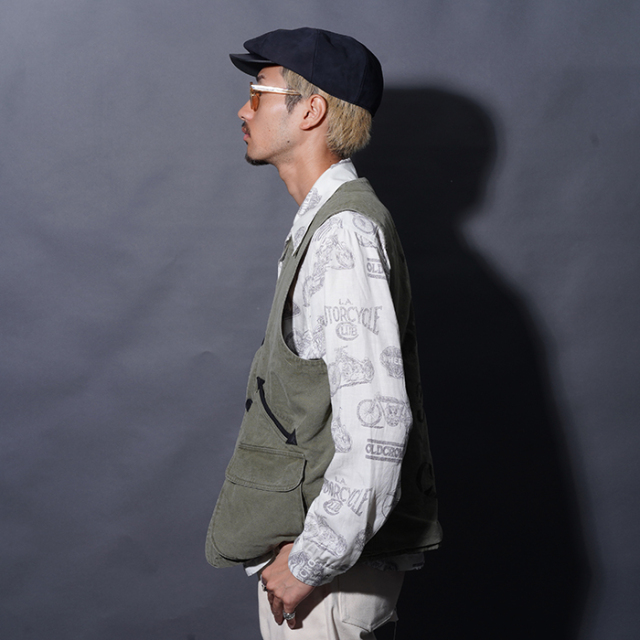 OC5307 /「THIRTEEN CROWS - TOOL VEST / OLIVE」ツールベスト