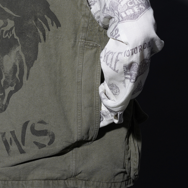 OC5307 /「THIRTEEN CROWS - TOOL VEST / OLIVE」ツールベスト
