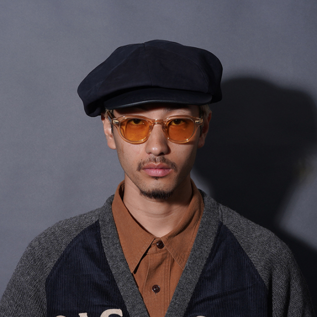 新品未使用！ OLD CROW   オールドクロウ　キャスケット　レザーバイザー OLD CROW/オールドクロウ】2025AW「SPEED SHOP-Leather Casquette