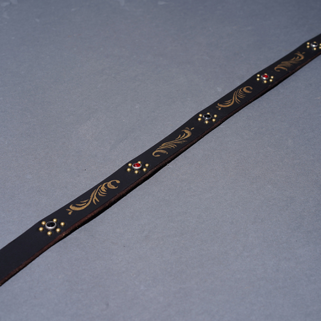 HTC ×GLAD HAND「HTC - WESTERN BELT HANDPAINT」ベルト