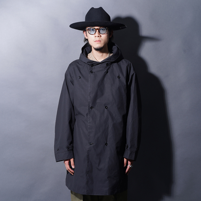 BLACK SIGN/ブラックサイン「Vagrant Coat / Exhaust Black」ヴェイグラントコート