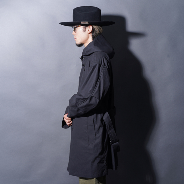 BSFJ-25407 /「Vagrant Coat / Exhaust Black」ヴェイグラントコート