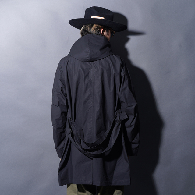 BSFJ-25407 /「Vagrant Coat / Exhaust Black」ヴェイグラントコート
