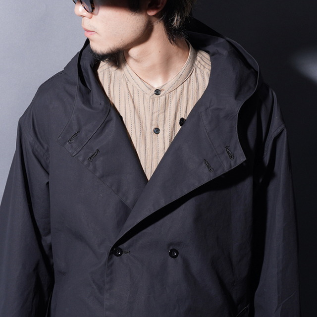 BSFJ-25407 /「Vagrant Coat / Exhaust Black」ヴェイグラントコート