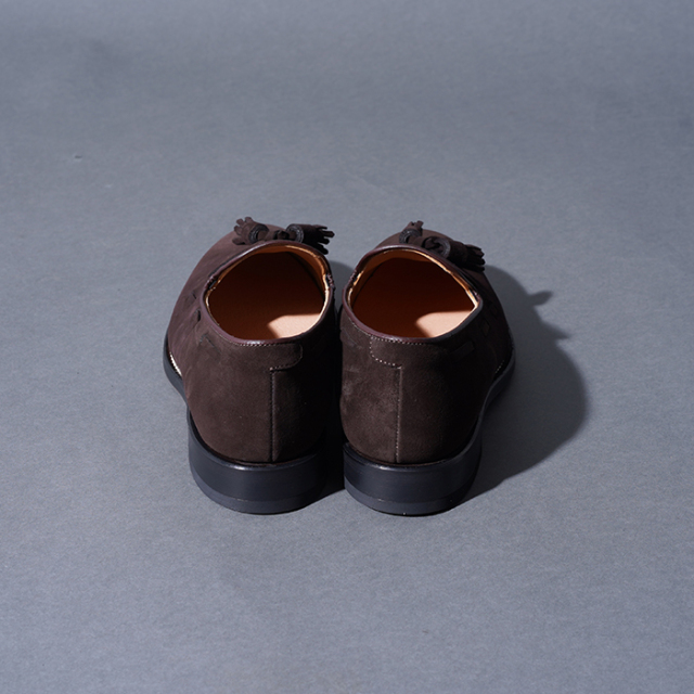 REGAL×GLAD HAND「TASSELED SLIP-ON SHOES SUEDE / BROWN」タッセル