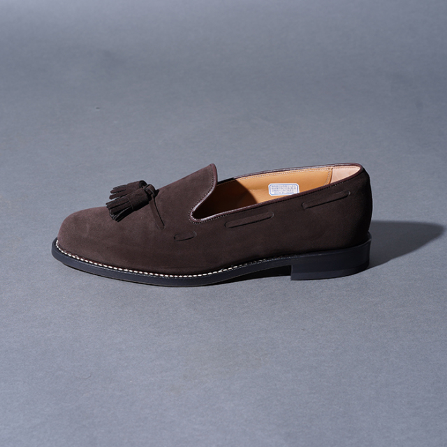 REGAL×GLAD HAND「TASSELED SLIP-ON SHOES SUEDE / BROWN」タッセル