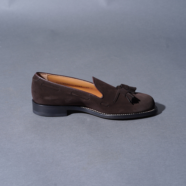 REGAL×GLAD HAND「TASSELED SLIP-ON SHOES SUEDE / BROWN」タッセル