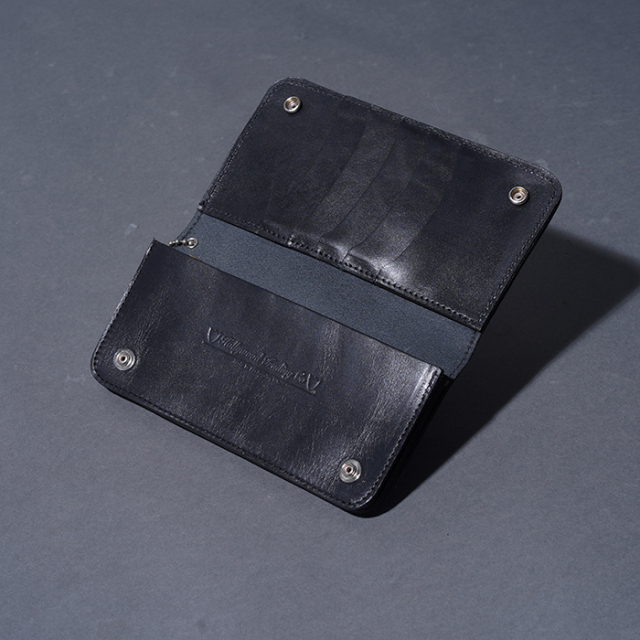 HTC×GLAD HAND「Long Wallet / BLACK」財布