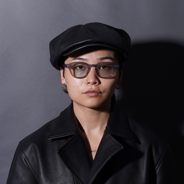 OC53G02 /「MOTORCYCLE CASQUETTE / BLACK」キャスケット