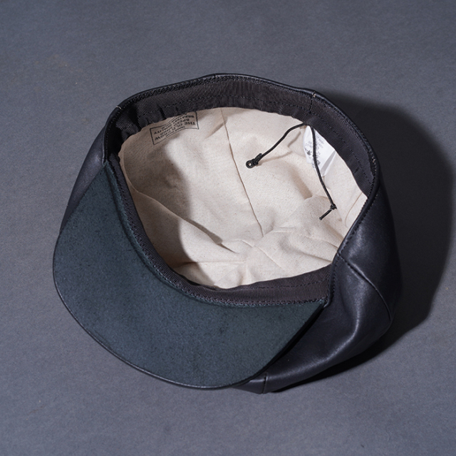 OC53G02 /「MOTORCYCLE CASQUETTE / BLACK」キャスケット