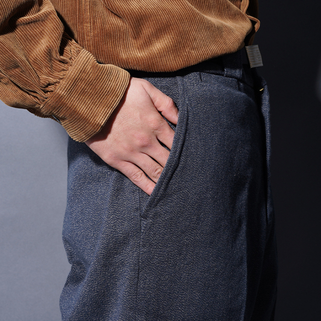 TR25AW-601 /「Engineer Covert Trousers / GRAY」エンジニアコバート