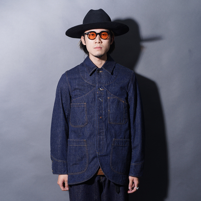 BLACK SIGN/ブラックサイン「1910s 9oz Death Valley Jacket / Dark Indigo」1910s 9ozデスヴァレージャケット