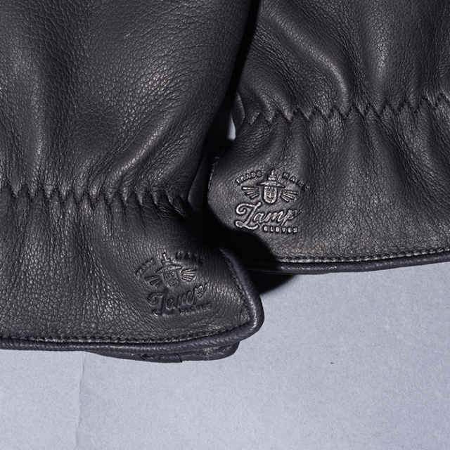 Lamp gloves/ランプグローブス「Winter glove / BLACK」ウィンターレザ