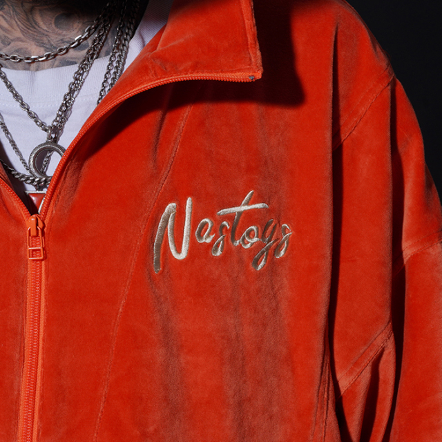 （INFORMA様限定品）【NASTOYS】 ナストイズ Velor ベロア NTJ-250402 / NASTOYS for Naoya Morishita「Velor Track Jacket