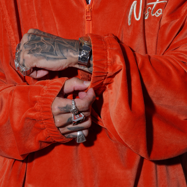 NTJ-250402 / NASTOYS for Naoya Morishita「Velor Track Jacket