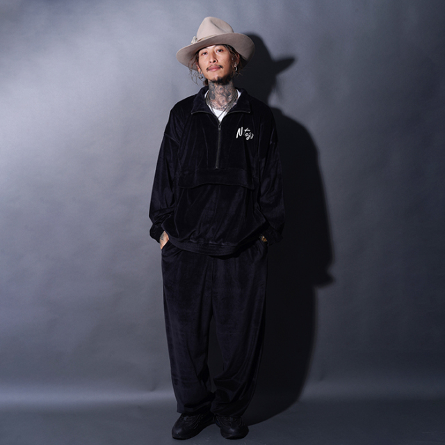 NTJ-250402 / NASTOYS for Naoya Morishita「Velor Track Jacket