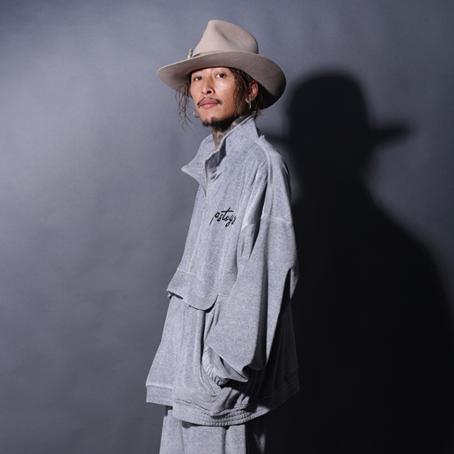 NTJ-250402 / NASTOYS for Naoya Morishita「Velor Track Jacket