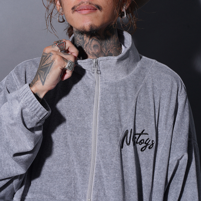 （INFORMA様限定品）【NASTOYS】 ナストイズ Velor ベロア NTJ-250402 / NASTOYS for Naoya Morishita「Velor Track Jacket