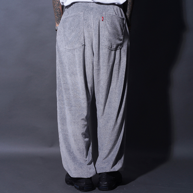 パンツ NAO NTP-250202 / NASTOYS for Naoya Morishita「Velor Track Pants / GRAY