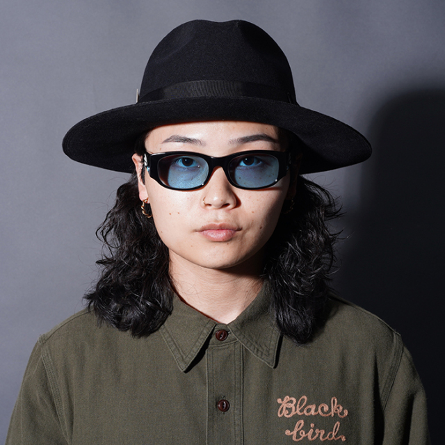 GROOVER SPECTACLES / グルーバー「SEDONA / BLACK」アセテート製眼鏡