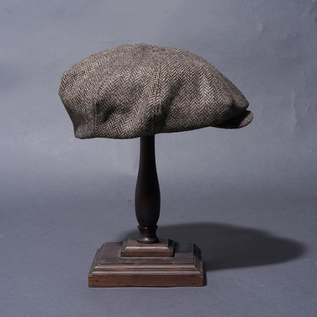 D-01088 /「PEAKY CAP / BEIGE」キャスケット