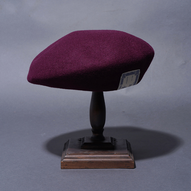 THE H.W.DOG&CO/ザエイチダブリュードッグアンドコー「BERET / WINE」ベレー帽