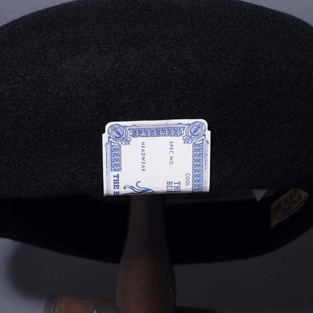 D-00022 /「BERET / BLACK」ベレー帽