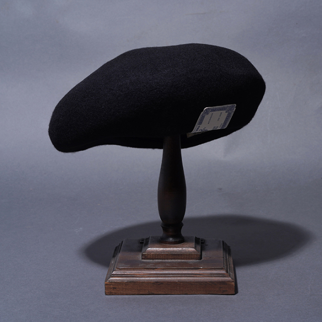 THE H.W.DOG&CO/ザエイチダブリュードッグアンドコー「BERET / BLACK」ベレー帽