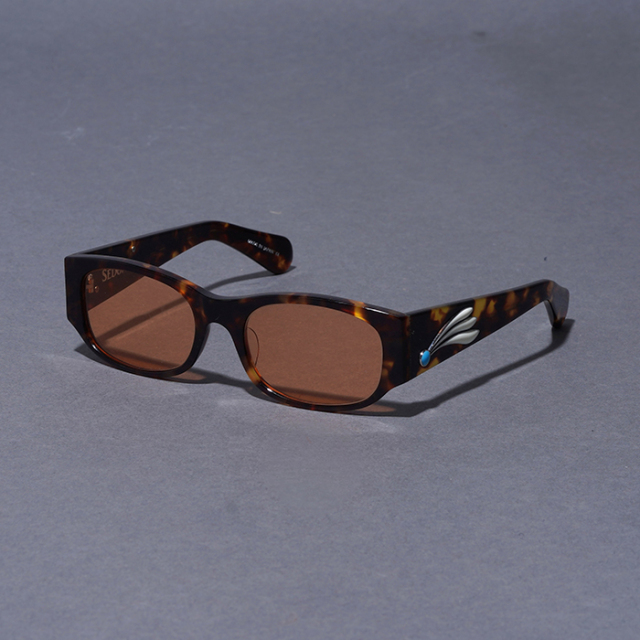 GROOVER SPECTACLES / グルーバー「SEDONA / BROWNDEMI」アセテート製眼鏡